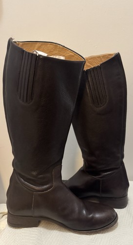 RARE Ariat Women’s Discontinued Kingsbury Espresso Boot Size 9B Riding Boot Tall