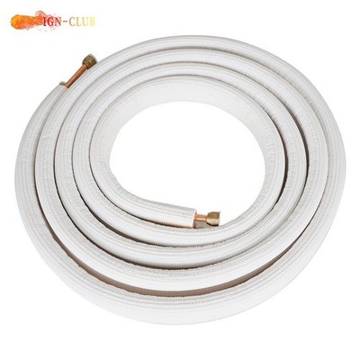 16 Feet 1/4 In - 3/8 In Dia. White Install Kit For Mini Split Heat Pump Systems