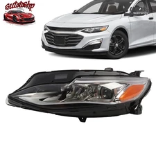 For 2019-2025 Chevy Malibu Left Driver Side FULL LED Headlight Assy Composite