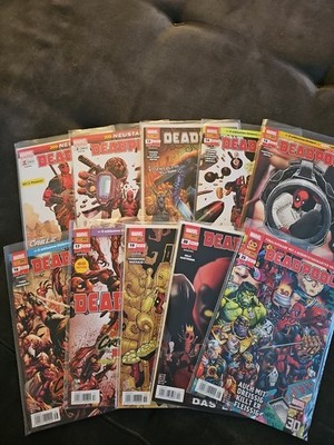 10x Deadpool 1, 2, 12, 14 - 17, 19, 20 & 25 Panini 2019 - 2021 Marvel Comics BB5