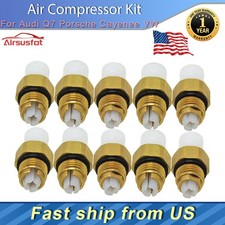 10pcs Fit Audi Q7 Porsche Cayenee Vw Air Suspension Repair Kit Air Valves M10 Us
