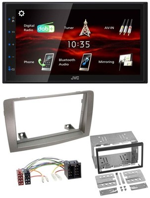 JVC USB Bluetooth MP3 DAB 2DIN Car Stereo for Lancia Musa (2004-2012)