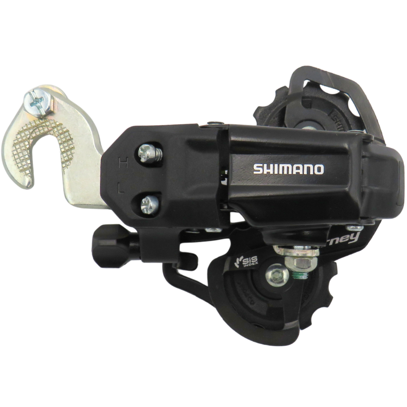 Shimano Tourney Rear Derailleur RD-TY200 with BMX/Track Bracket Short Cage -H