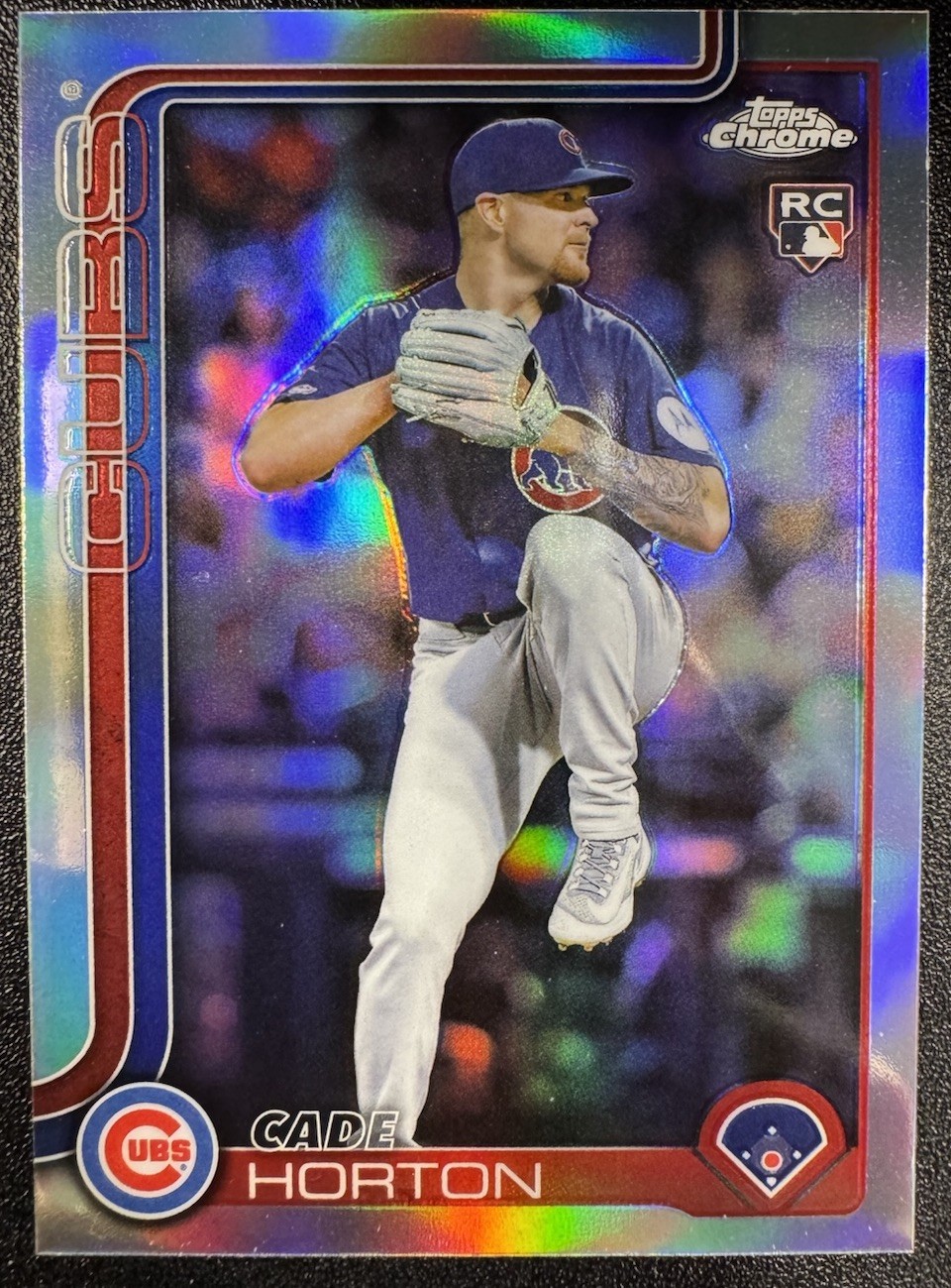 2025 Topps Chrome Update Series - Cade Horton #USC63 Refractor (RC)