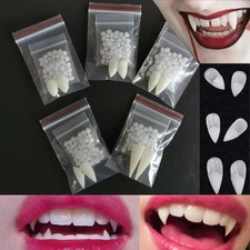 Halloween Decoration Vampire Teeth Fangs Dentures Props Halloween Cosplay Props