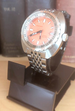 Seestern Orange Vintage Sub 300 V3 42mm NH35 Automatic  200M Diver UK seller