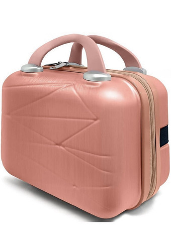 Makeup Travel Case 11 Inch Hard Shell Cosmetic Organizer Bag Small Portable Make