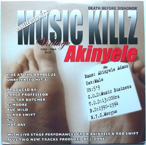 Akinyele - Live At The Barbecue - Unreleased Hit's - Used Vinyl Recor - F4593z