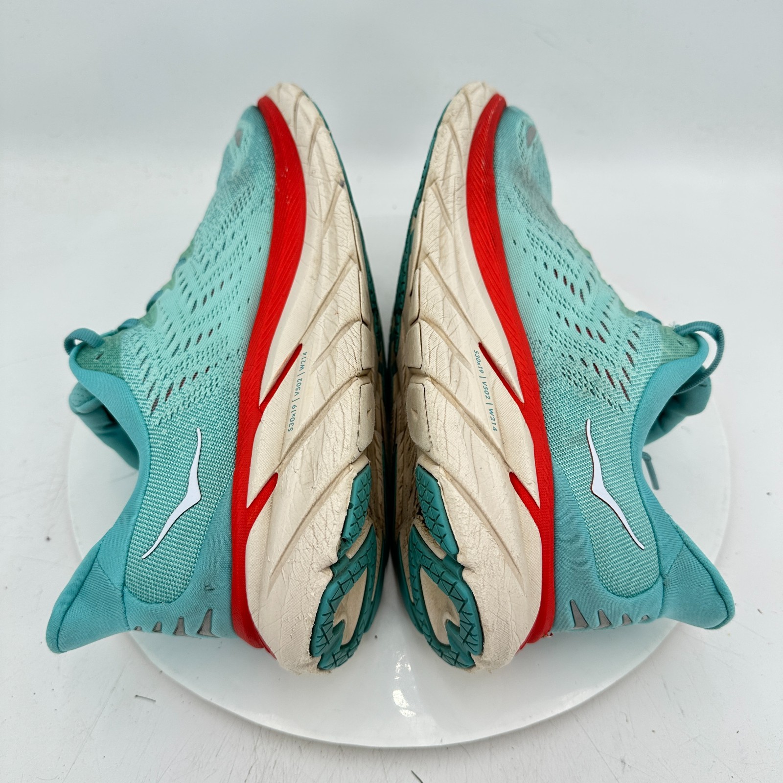 Hoka One Clifton 8 Women Size 10.5D 1119394-AEBL Aquarelle Eggshell Blue Shoes thumbnail 6