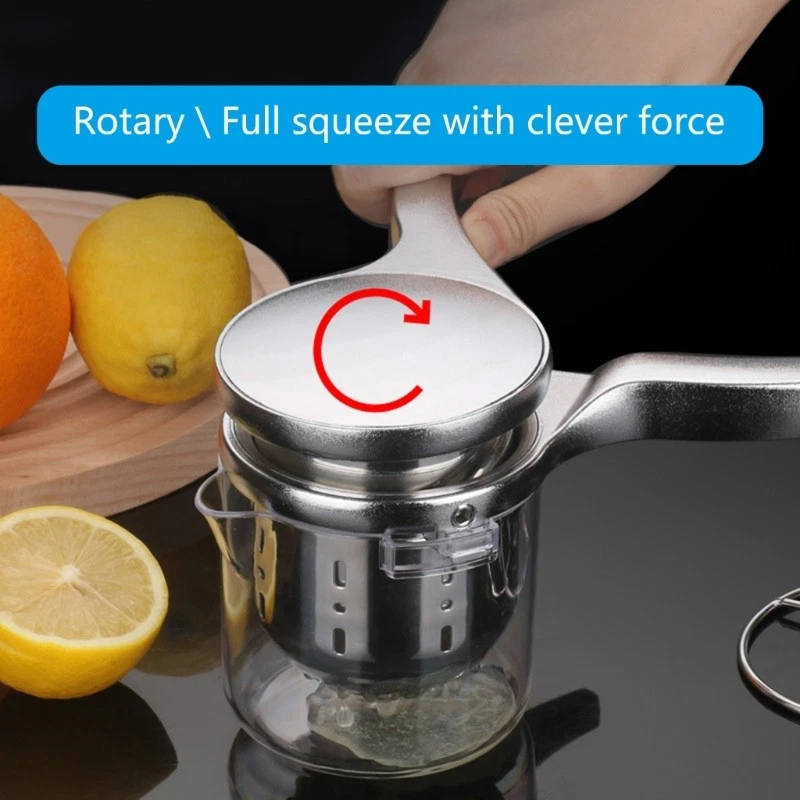 Stainless Steel Manual Juicing Tool Small Kitchen Tool Manual Juices Squeezer