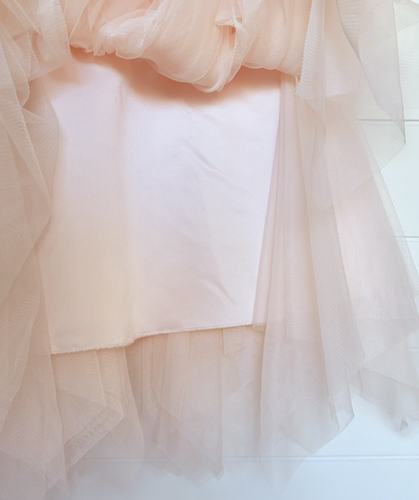 American Princess Mädchen Partykleid rosa Tüll Pailletten Perlen Größe 10 Blumenmädchen - Bild 12 von 16