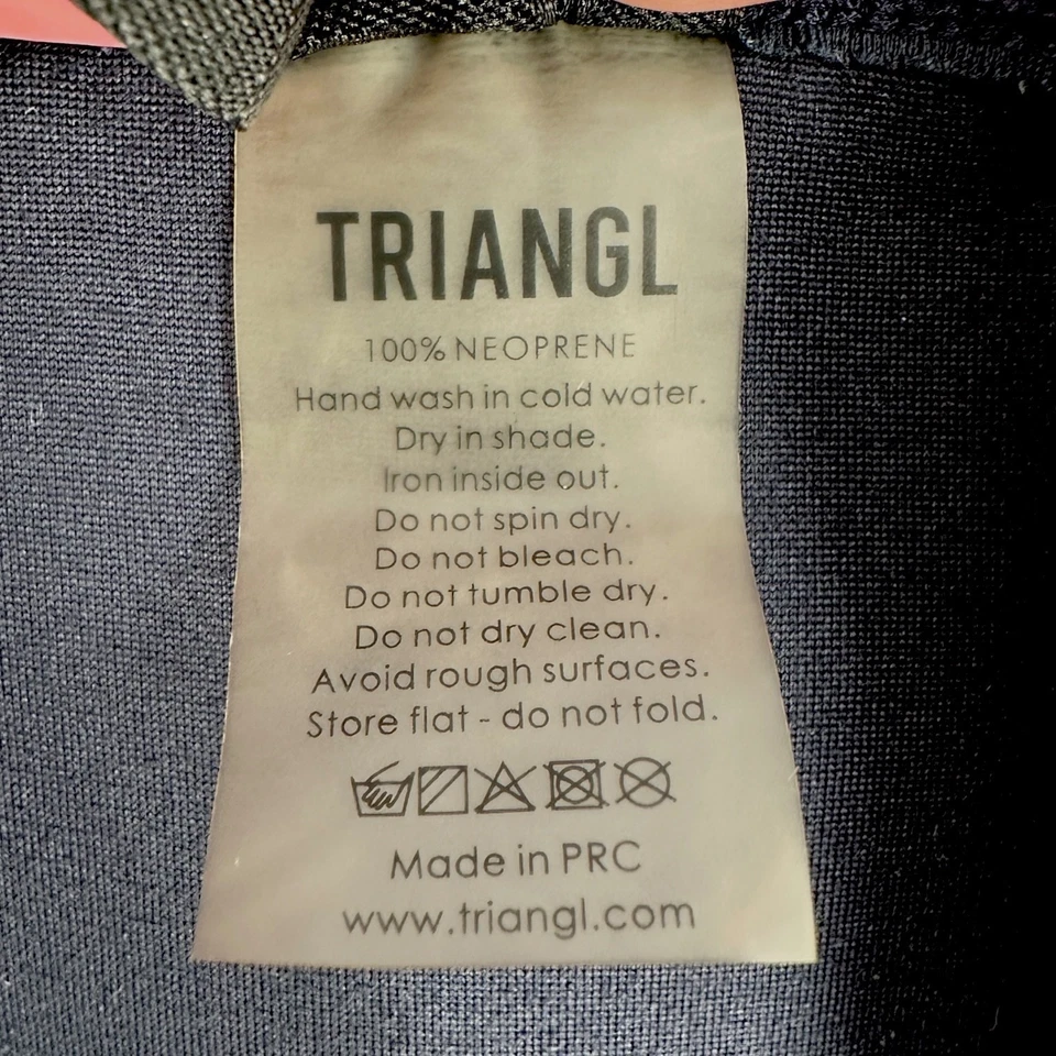 Pantalones de bikini para mujer TRIANGL medianos azul marino neopreno trajes de baño Foto 4 de 4