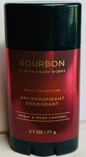  NEW MEN'S  BOURBON  DEODORANT  Bath  Body Works  SHIPS FREE 
