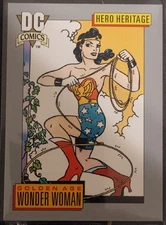 1992 Impel DC Comics Cosmic Series 1 trading card #19 - Golden Age Wonder Woman