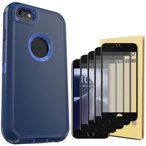 For iPhone 6/6s/6 Plus/6s Plus Shockproof Case Protective Cover Screen Protector - Picture 38 of 55
