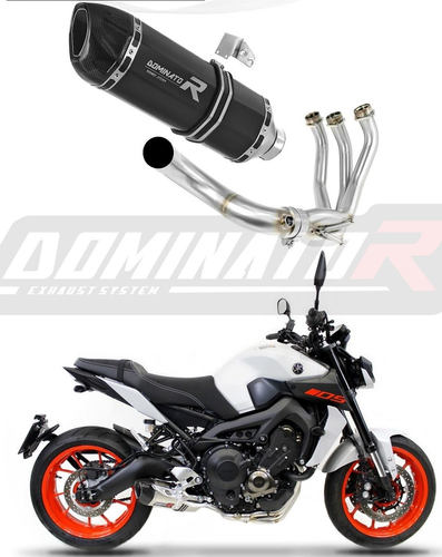 SCARICO COMPLETO HP1 TITANIO BLACK YAMAHA MT09 MT 09 / TRACER GT MY 2017 2020 - Foto 3 di 8