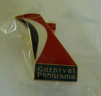 CARNIVAL CRUISE LINES PANORAMA FUNNEL HAT PIN