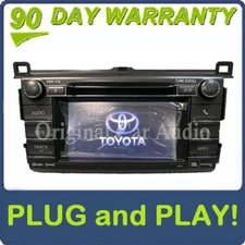 Refurb  13-15 Toyota Rav4 OEM JBL Entune Touch Screen SAT Bluetooth MP3 radio