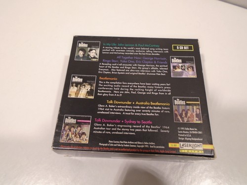 The Beatles - Inside Interviews - Laser light Audio Book On CD 5 CD's in set - Picture 4 of 4