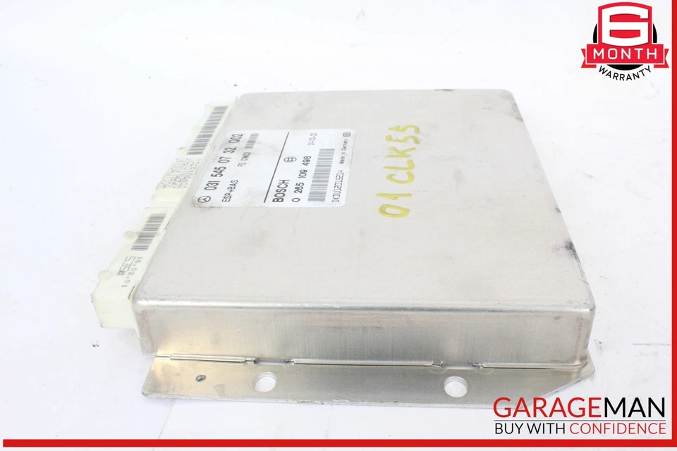 01-03 Módulo de control sistema de frenos antibloqueo ABS Mercedes W208 CLK55 AMG fabricante de equipos originales Foto 3 de 4