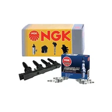 NGK 1 Ignition Coil Assy & 4 Iridium IX Spark Plugs Kit For Chevy Cruze Sonic L4