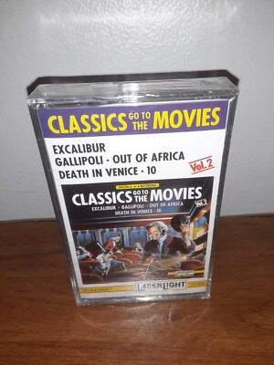 CLASSICS GO TO THE MOVIES Volume 2 by Various CASSETTE TAPE LaserLight 1990 New!