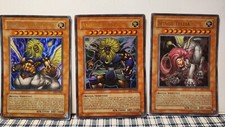 Yu-Gi-Oh! SET COMPLETO 3 SFINGI (Theinen-Andro-Teleia) - ULTRA RARE - Italiano