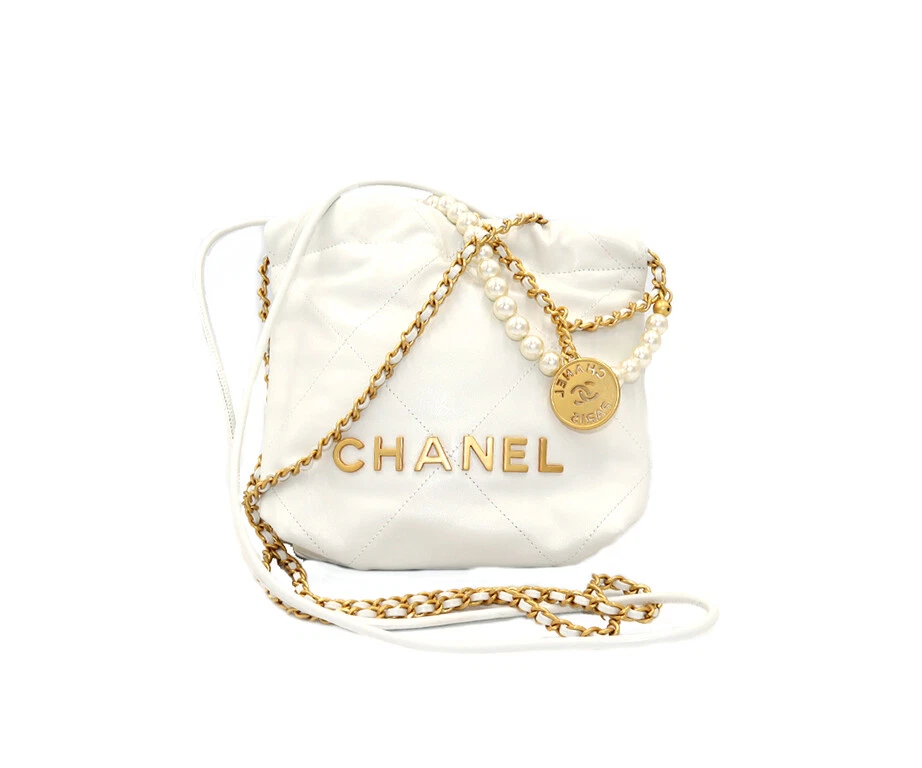 Chanel white box bag sale