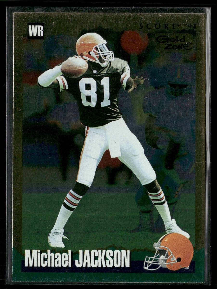 Michael Jackson 1994 Score #49 Gold Zone Cleveland Browns | eBay