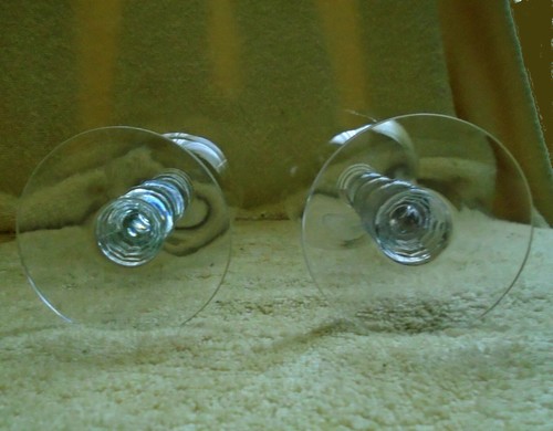 2 Vintage Duncan Miller 5111 1/2 Terrace Blown Footed Stemware 6 3/4 Inches Tall - Picture 8 of 8