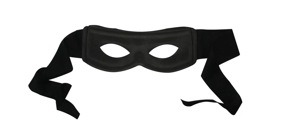 New Makeup Ball Half Zoro Eye Mask Bandit Superhero Ninja Lone Ranger Costume - Image 2 of 4