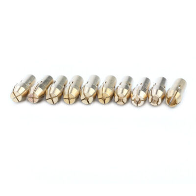 0.5-3.2mm Brass Collets Mini Drill Chuck Grinding Electric Chuck Set Rotary Tool