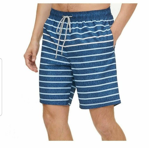 Kirkland Signature Men's Elastic Waistband Mesh Lined Swim Short Trunk - 第 16/24 張圖片