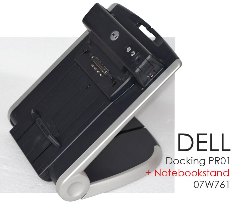 PORT REPLICATOR DOCKING DELL PR01X 07W762 D500 D600 D800 D810 D820 NOTEB. STAND - Bild 4 von 4