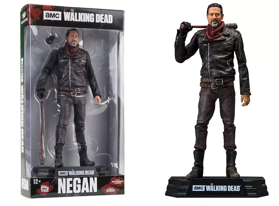 Figurine The Walking Dead Rick Grimes Daryl Negan 15cm série TV collection neuve - Photo 4/4