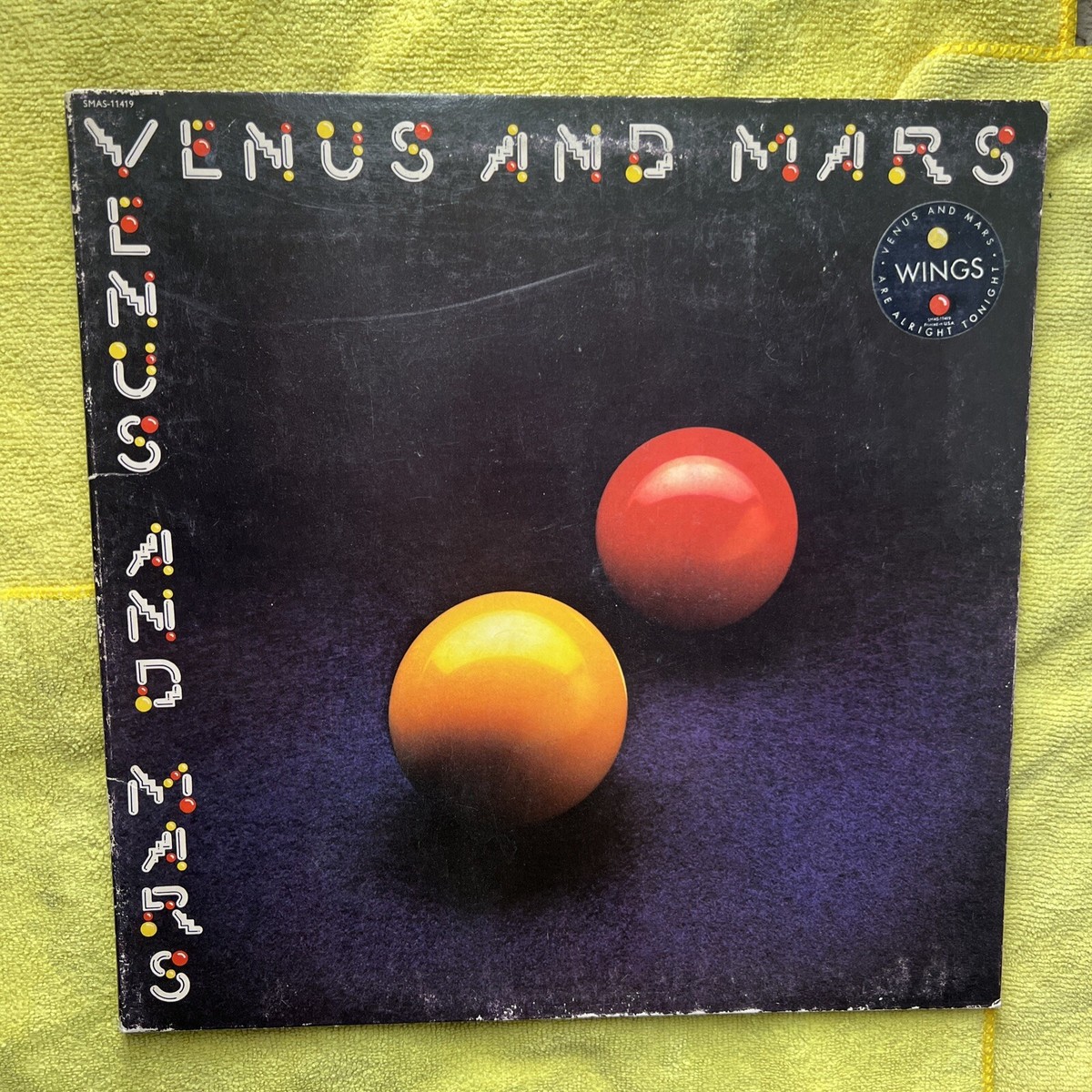 Paul McCartney Wings Venus and Mars RARE