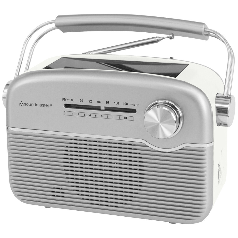Thumbnail - Soundmaster Tr480si Akku-radio Ukw Ukw Solarpanel Silber