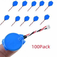 100 Pack CMOS BIOS RTC Battery For Dell Latitude E6400 E6410 E6500 E6510 3 Pin