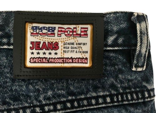Vtg Y2K Ice Pole Baggy Denim Jean Cargo Shorts Hip Hop Skater Grunge Mens 32 - Imagen 8 de 9