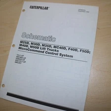 Caterpillar MICROCOMMAND Control SYSTEM Forklift Electrical Schematic Manual cat