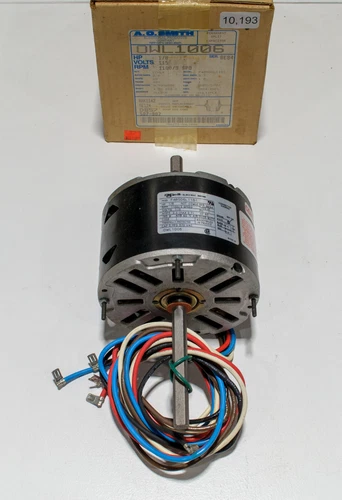 AO Smith OWL1006 Motor 1/8 HP 1100 RPM 3 Spd 115v 2.0A F48SD6L11B1 D857