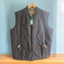 Venado Concealed Carry Vest Men Size 3XLT Quilted Canvas Left Right Hand