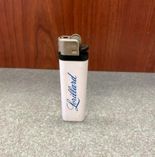 Vintage Lorillard Cigarettes Disposable Plastic Lighter NON WORKING  White Logo