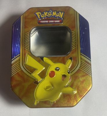 Pokmon Trading Card Game Battle Heart Pikachu-EX Tin, empty [2016]_L4  820650801464| eBay