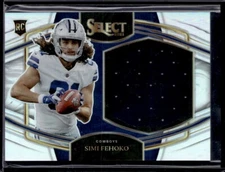 2021 Panini Select Simi Fehoko Silver Patch 46/99