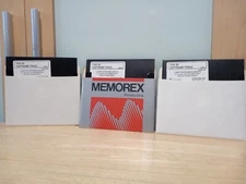 Vintage 1990 Commodore 64/128 Top 20 Software Tools Set Disk 1 2 3 Cosmi USA lot