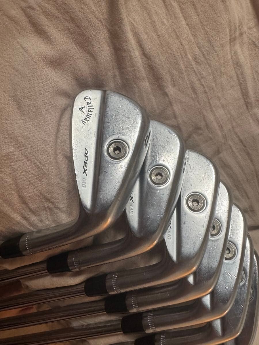Callaway - キャロウェイ ApexMB #4 Callaway Apex MB Raw 4-PW Iron Set Rare | eBay