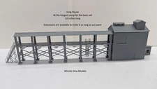 N ScaleIce Station Platform and House