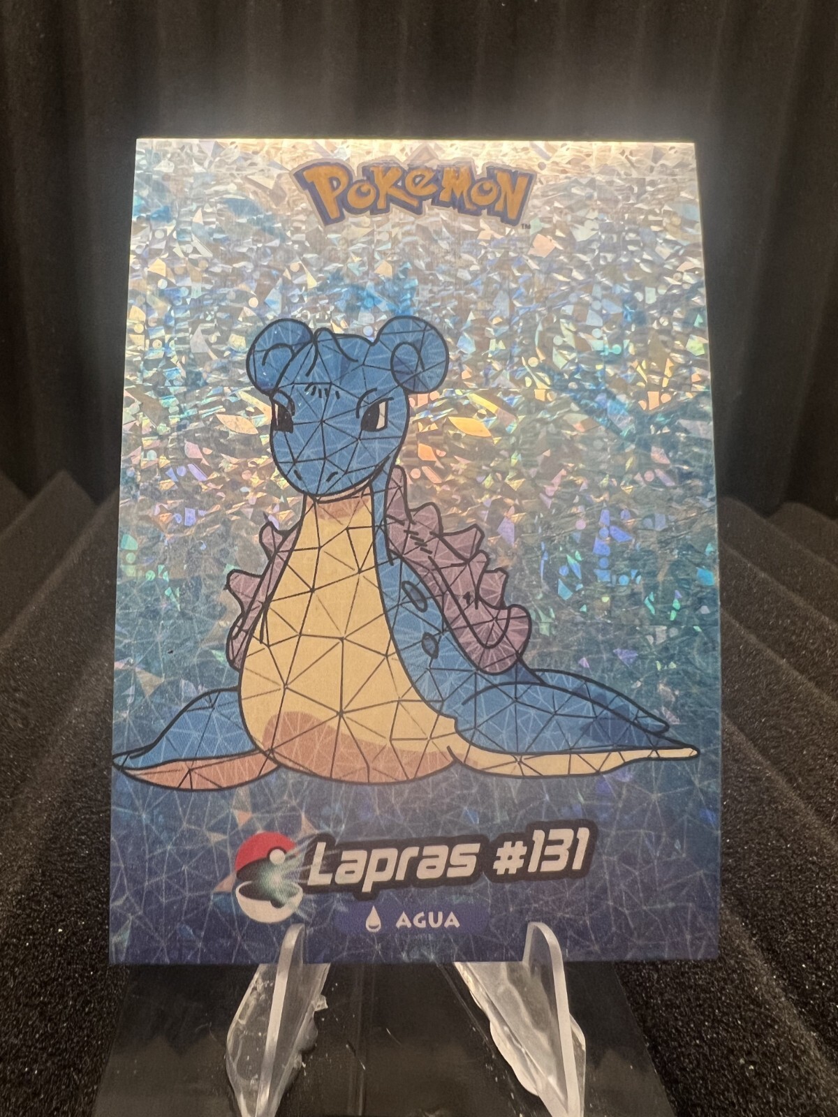 Lapras #131 - Cracked Ice Holo - Crystal Collection 2024 - Pokemon Card