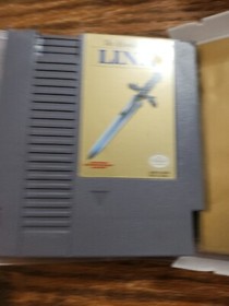 Nintendo NES Gold Cart Zelda 2 The Adventures of Link